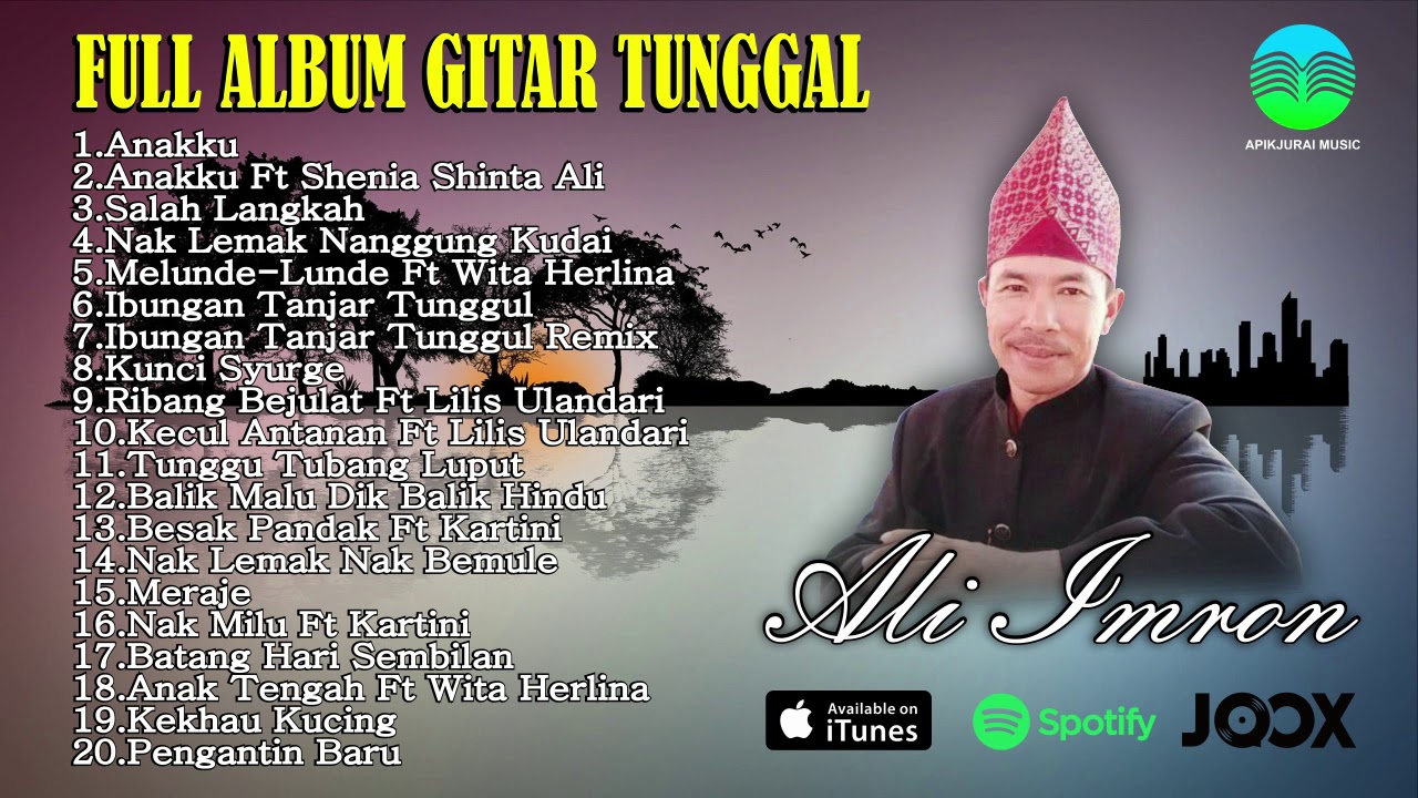@ALI IMRON GITAR TUNGGAL ||  FULL ALBUM BATANGHARI SEMBILAN