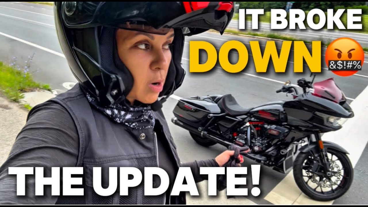 НЕИСПРАВНОСТЬ ДРОССЕЛЬНОЙ ЗАСЛОНКИ на скорости 75 миль в час 😡 Вот как Harley Davidson это исправил!