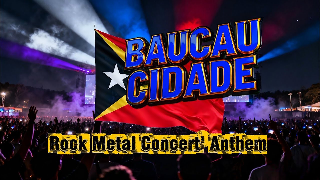 🤟🇹🇱 BAUCAU CIDADE Rock Metal Concert Anthem | Timor Leste Epic Live (TFO)