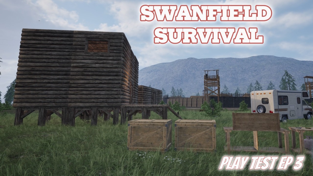 Checking Out the Motel, Putting a Roof Over My Head! Swanfield Survival 3