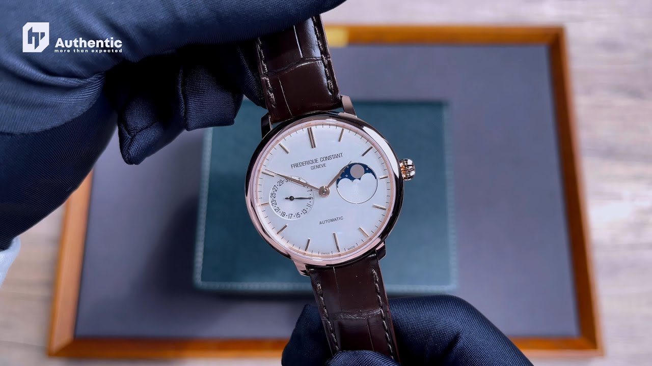 Frederique Constant Slimline Moonphase FC-702V3S4 