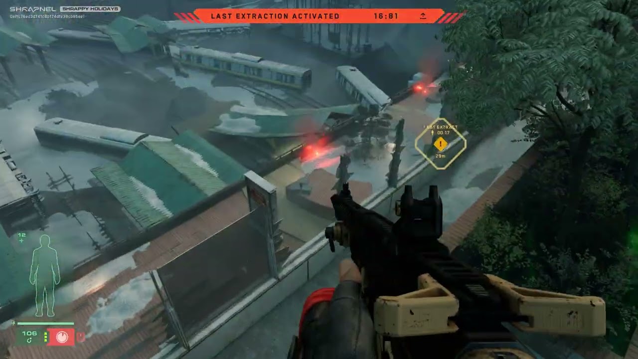 Shrapnel easy extraction