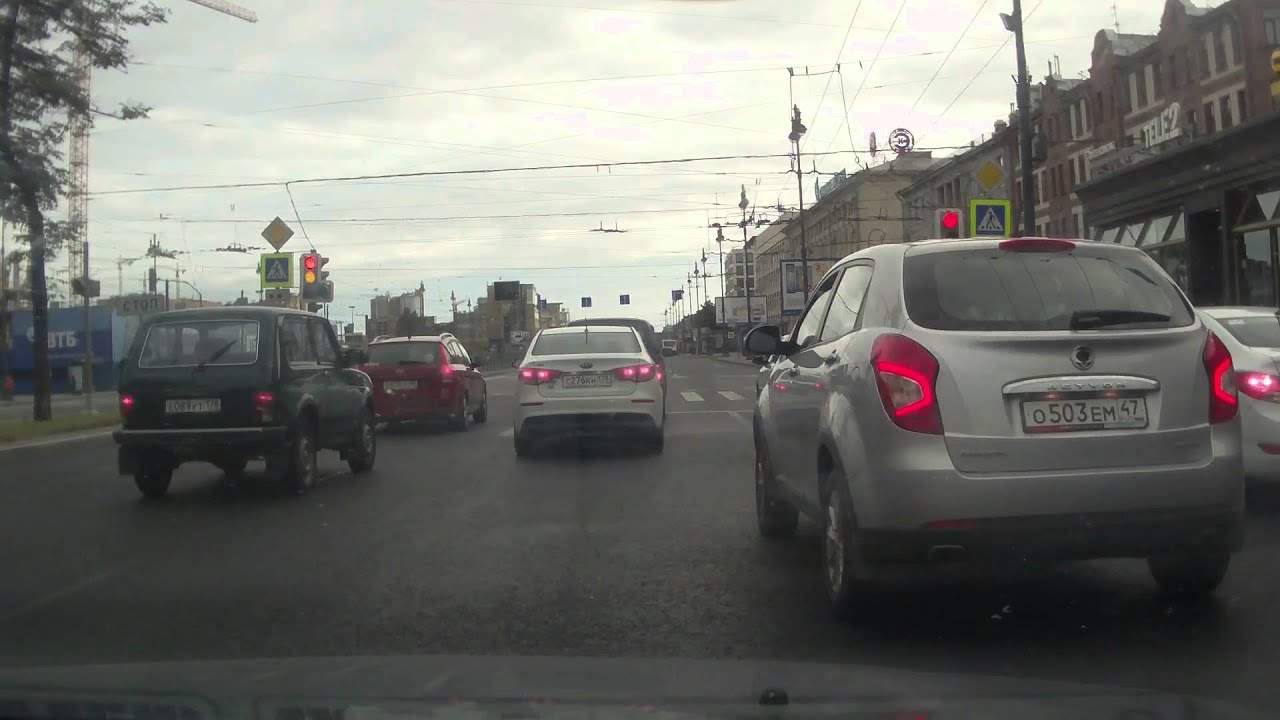 Московский проспект в СПБ целиком
