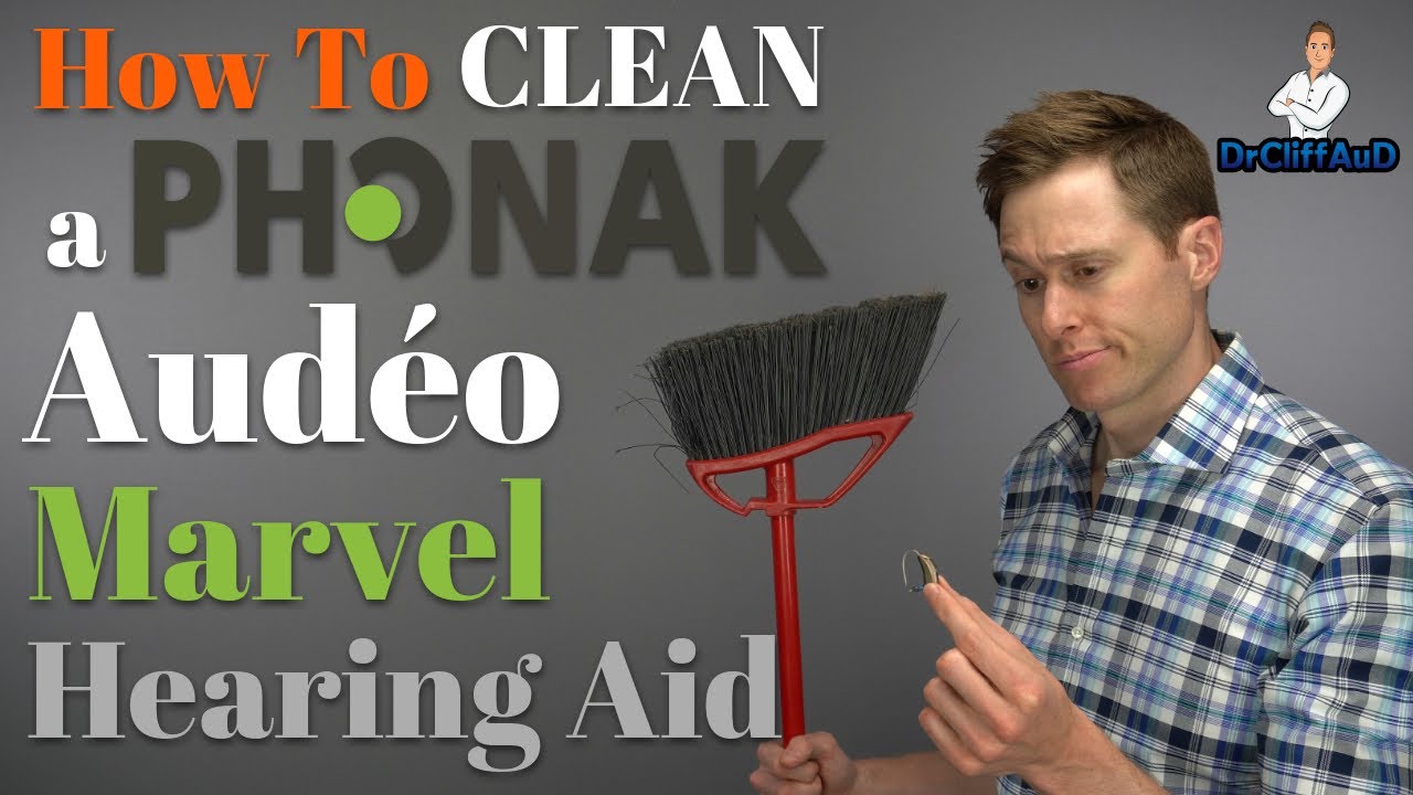 How to Clean a Phonak Audeo Marvel & Paradise Hearing Aids | Cleaning Hearing Aids