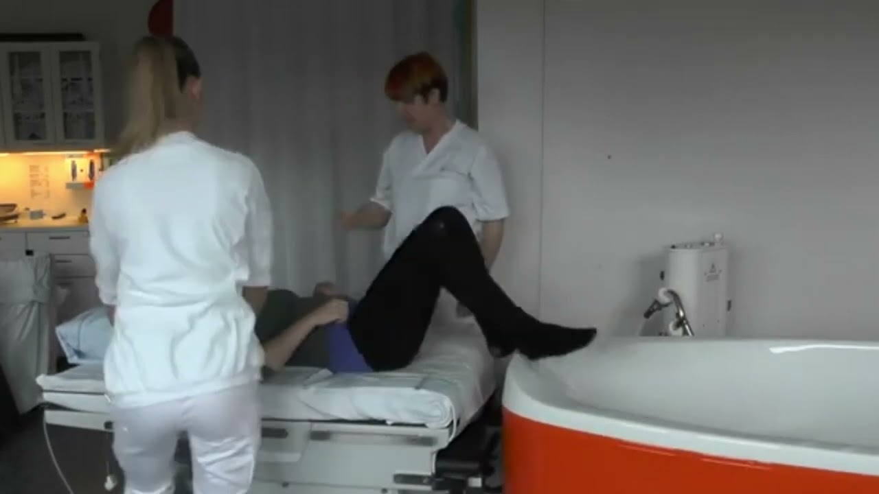 Bañera de parto FJORDBLINK (salida de emergencia)