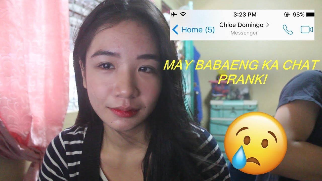 MAY BABAENG KA CHAT PRANK!!! (GIGIL SIYA E..)
