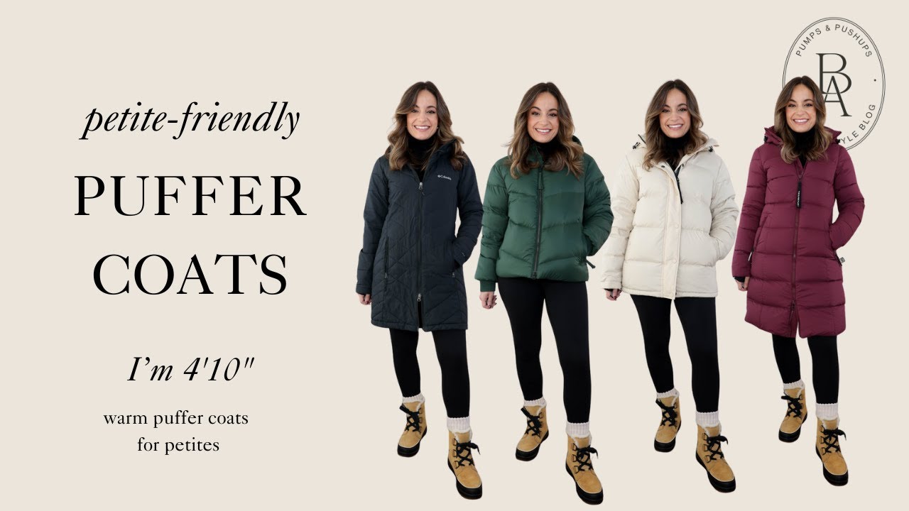 Top 4 Petite Puffer Coats for Winter | Best Petite-Friendly Coats Reviewed