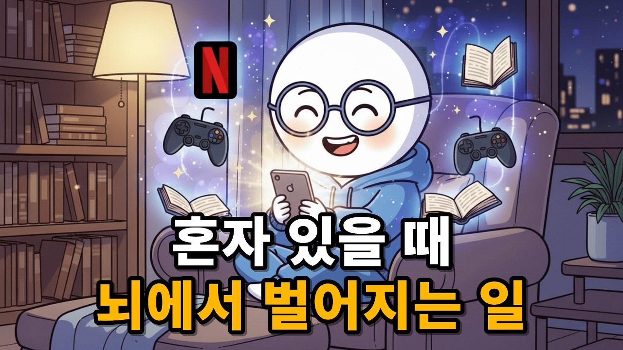 주말에 혼자 있어도 지루하지 않은 사람들의 뇌 구조