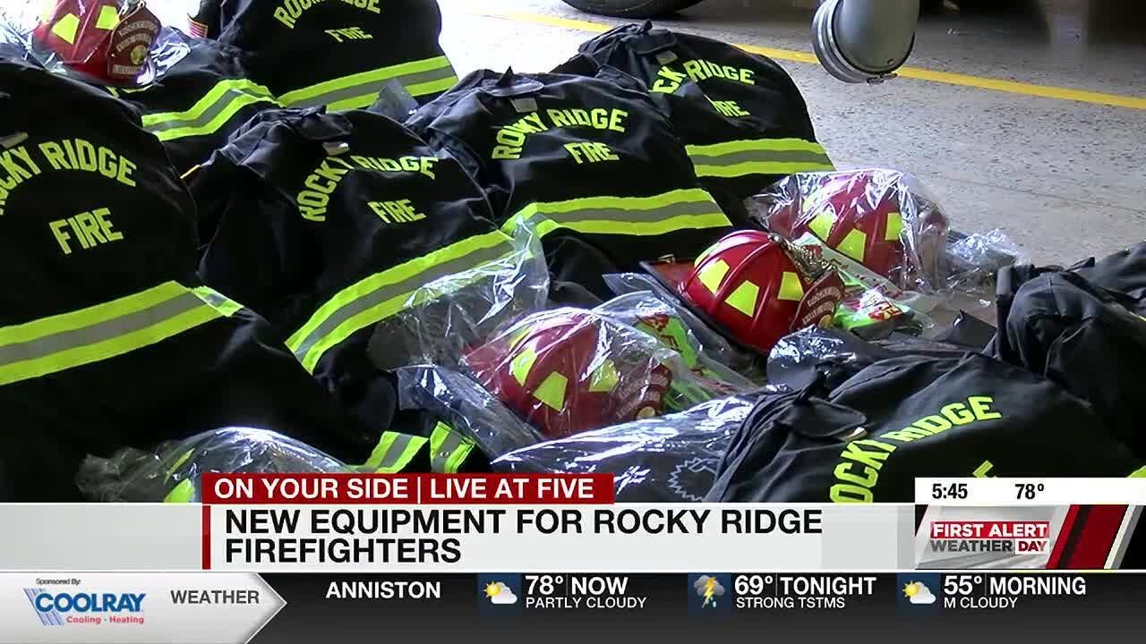 New equipment for Rocky Ridge firefighters