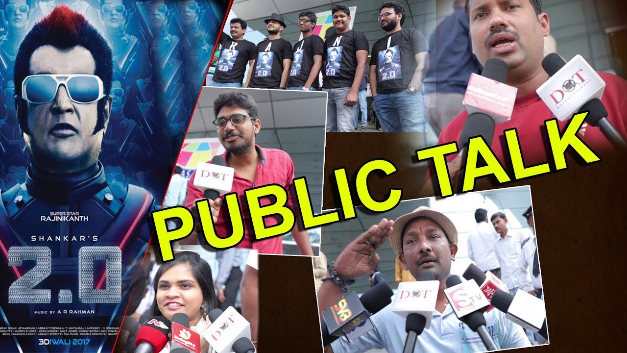 Robo 2.0 Public Talk | Robo 2.0 Movie Review | Rajinikanth | Shankar | Dot Entertainment