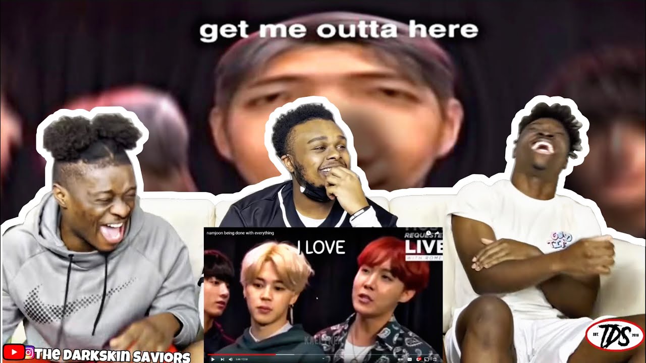 Наша реакция на то, что Намджун закончил со всем 🤣😂😭 (BTS)