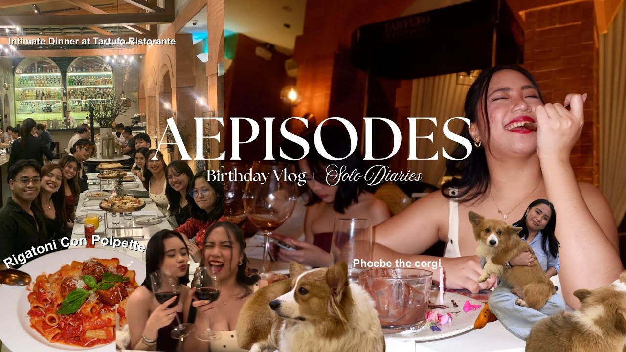 Aepisode 5: 21st Birthday Vlog & First Solo Date Diaries