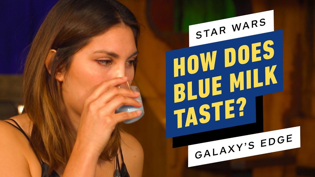 Star Wars: Galaxy's Edge - How Does Blue Milk Taste?