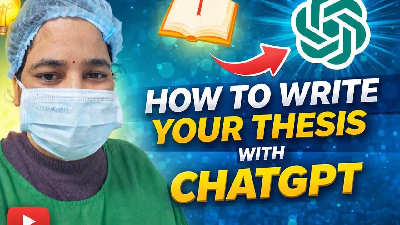 How to take help from chat gpt for your thesis #thesis #chatgpt #ai #pg #thesis 