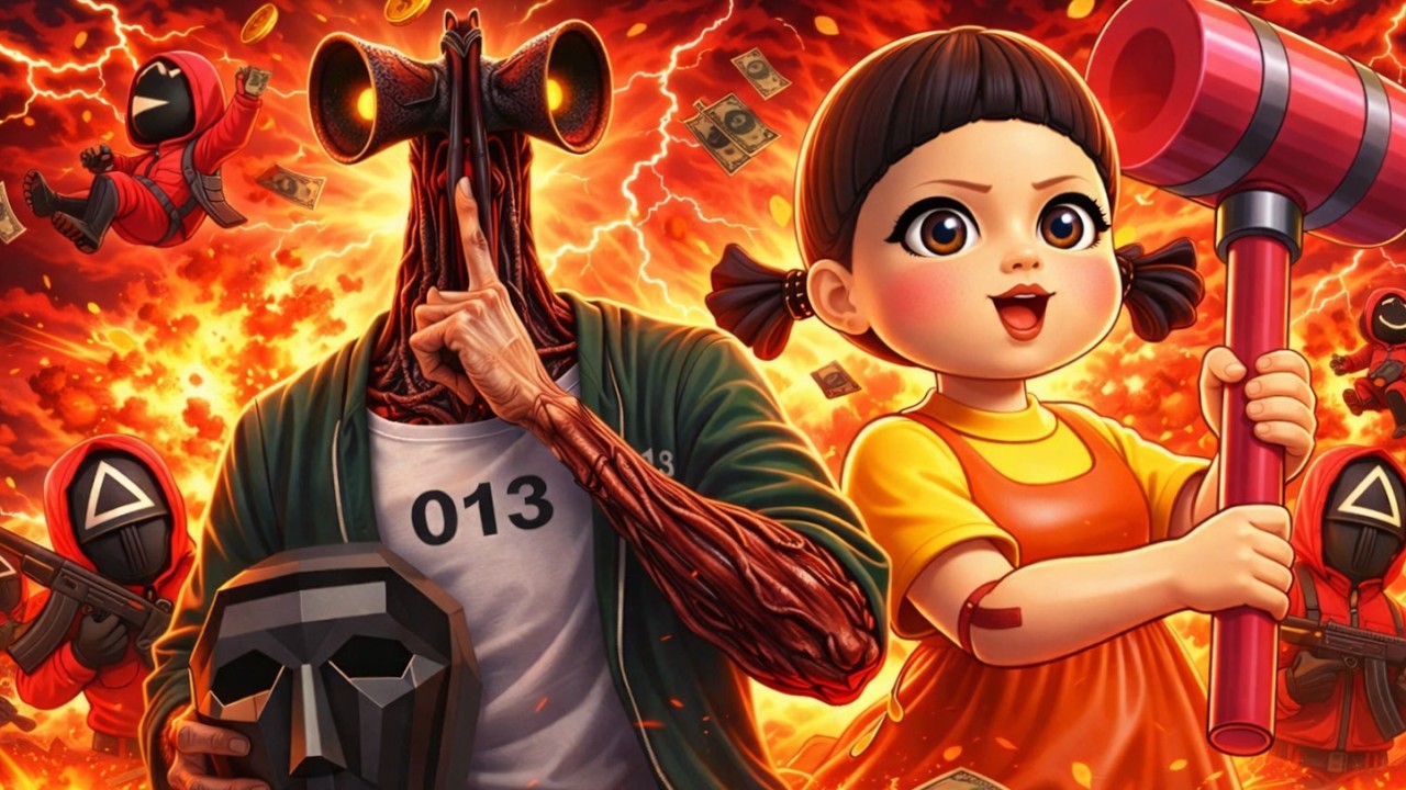 Miss Once Gone Forever 😈 Squid Game LIVE 🔴 | Crazy Play FF |