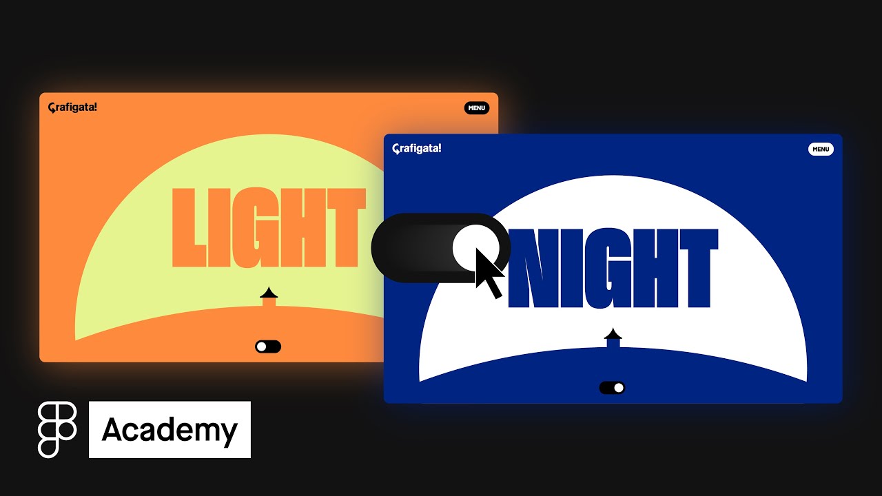 Come realizzare uno SWITCH su FIGMA (da night a light mode)