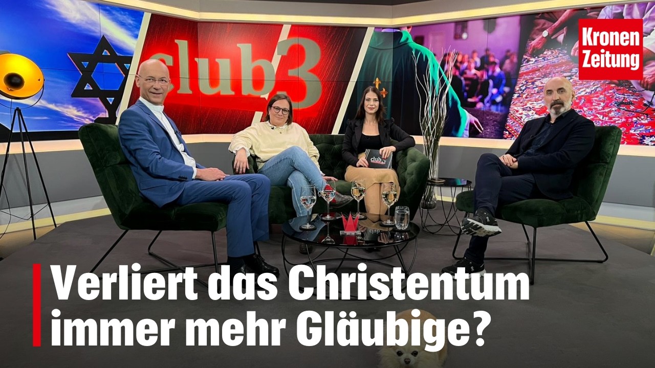 Kirche im Umbruch: Verliert das Christentum immer mehr Gl&auml;ubige? | krone.tv CLUB 3