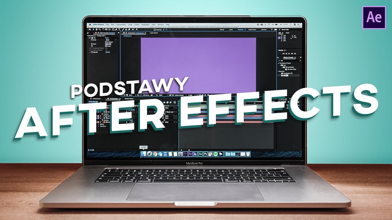 PODSTAWY AFTER EFFECTS - Jak ZACZĄĆ? Jak tworzyć PROFESJONALNE ANIMACJE? - KOMPLEKSOWY PORADNIK AE