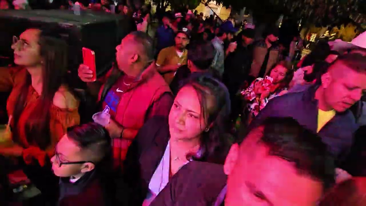 Banda M3 ameniza baile durante Fiesta Patronal en Romero de Guzmán Michoacán @cotidiano399