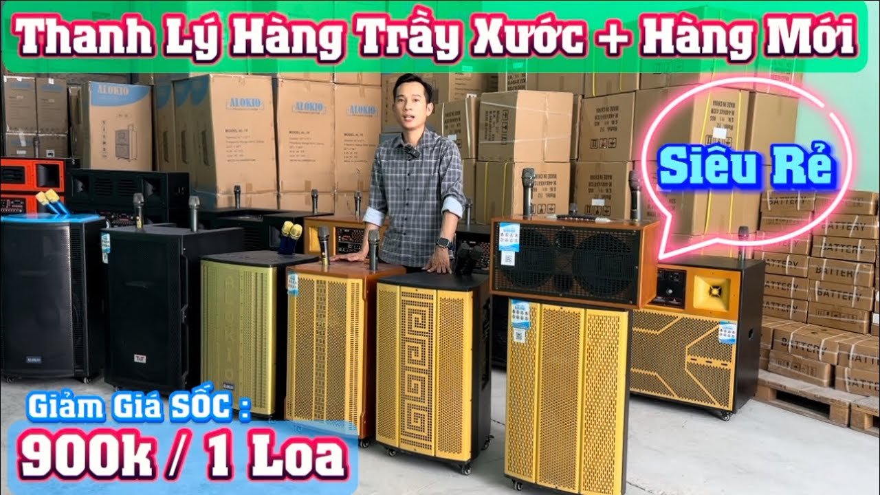🔥Giảm Cực Sốc🔥900K/ 1 Loa | Thanh Lý Hàng Trầy Xước + Hàng Mới | Toàn Loa Hay Giá Siêu Rẻ #loa