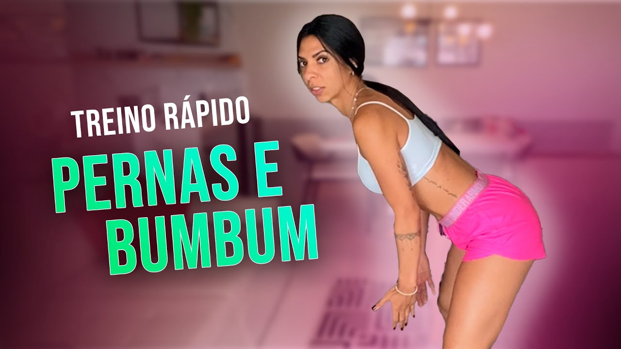 Treino RÁPIDO DEFINIR PERNAS E GLÚTEO | Pernas Saradas | RQX System