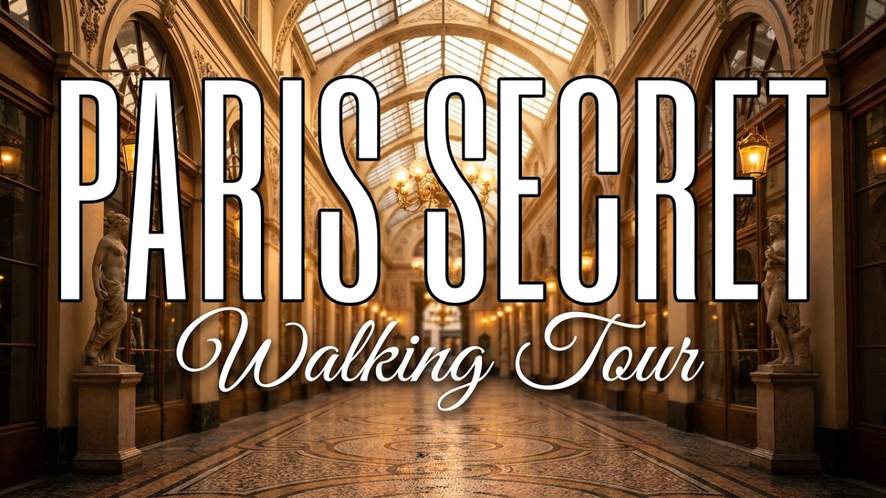 Walking Tour of Galerie Vivienne Paris Historic Covered Passage