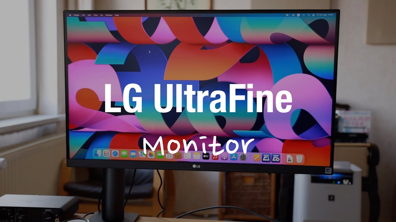 LG UltraFine Ergo 4K Monitor für Windows & Mac (USB-C, HDR, 27UN880)