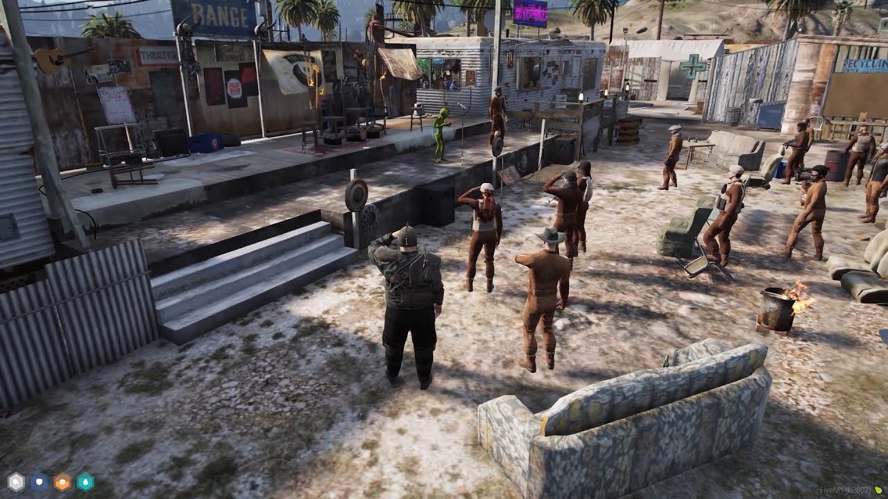 An Alien Join New Babylon & Get Drafted into the Militia | Nopixel 4.0