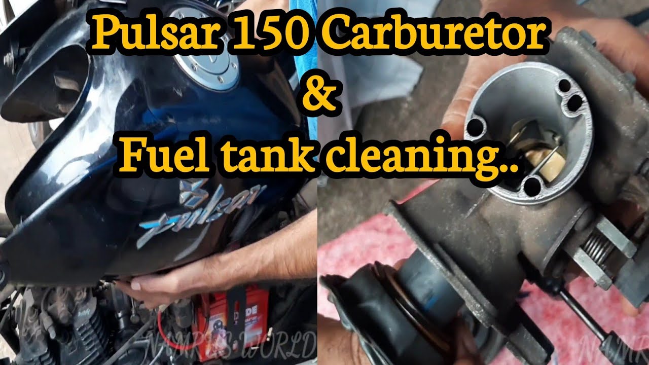 Pulsar 150 Carburetor Cleaning at home... വണ്ടിക്ക് മിസ്സിംഗ്‌ പ്രോബ്ലം ..Missing solved..DIY