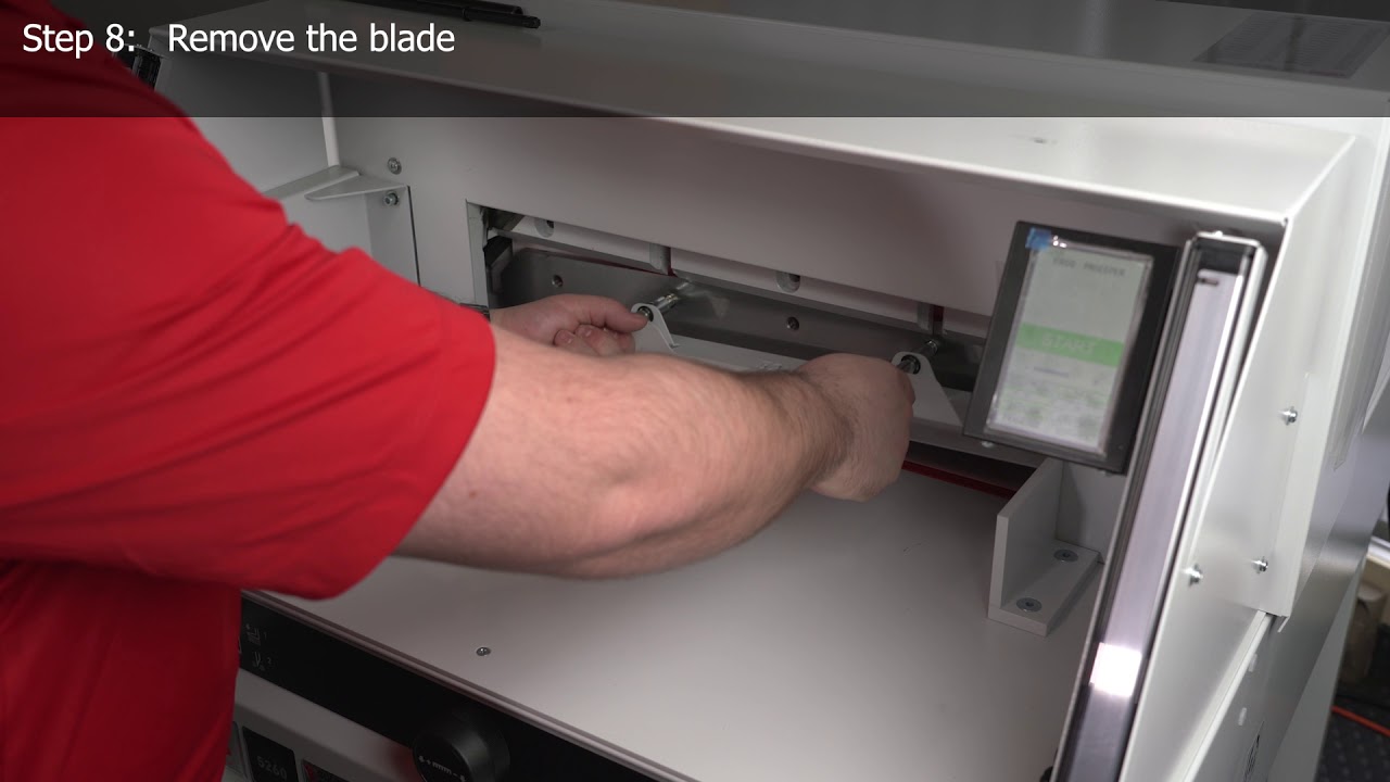 Triumph Cutter Blade Change