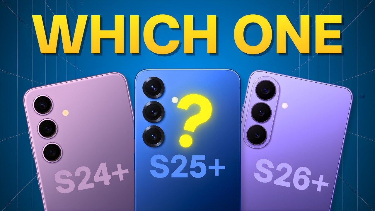 Samsung Galaxy S26 Plus vs Samsung Galaxy S25 Plus vs Samsung Galaxy S24 Plus 🤔