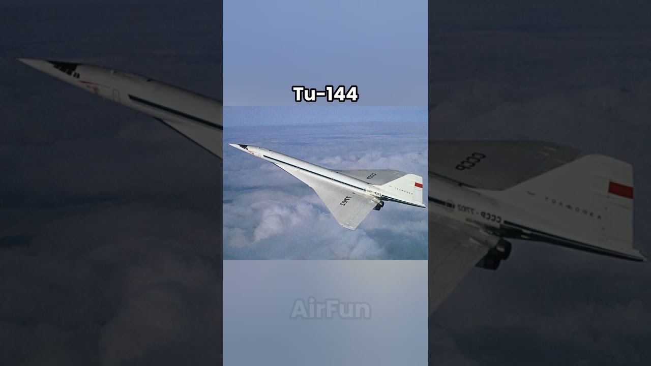 Concorde vs Tu-144 #shorts
