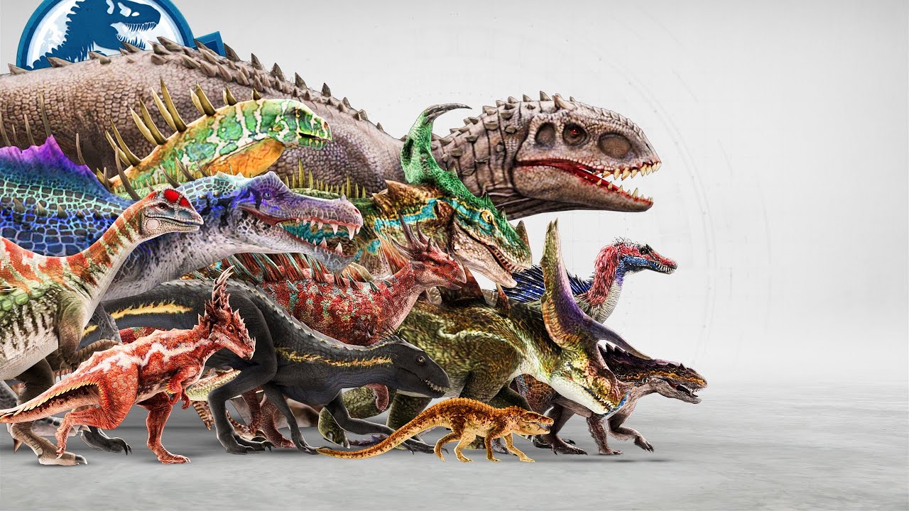 OLDEST META Creatures Compared! | JWA ANIMATED Size Comparison 2025