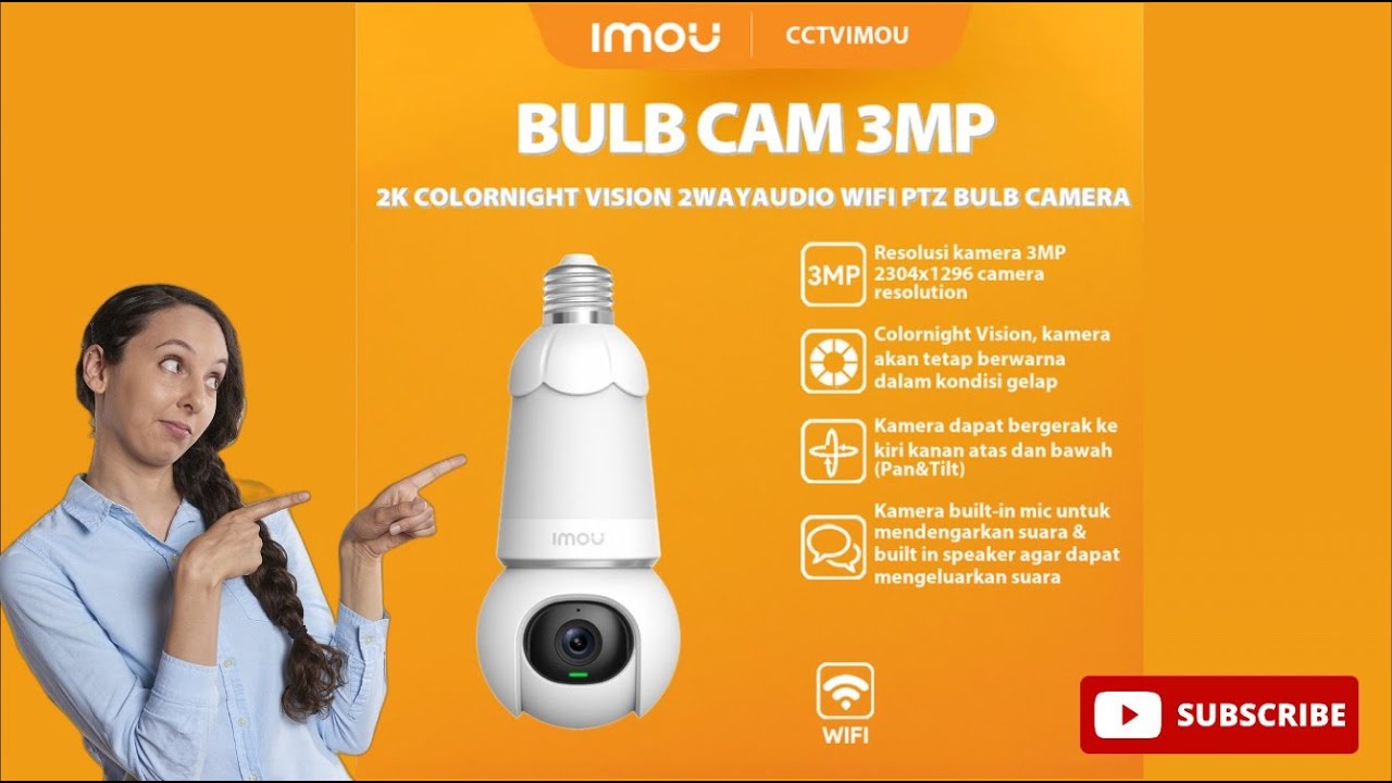 Dahua Imou 3MP Wi-Fi Bulb Camera  tutorial