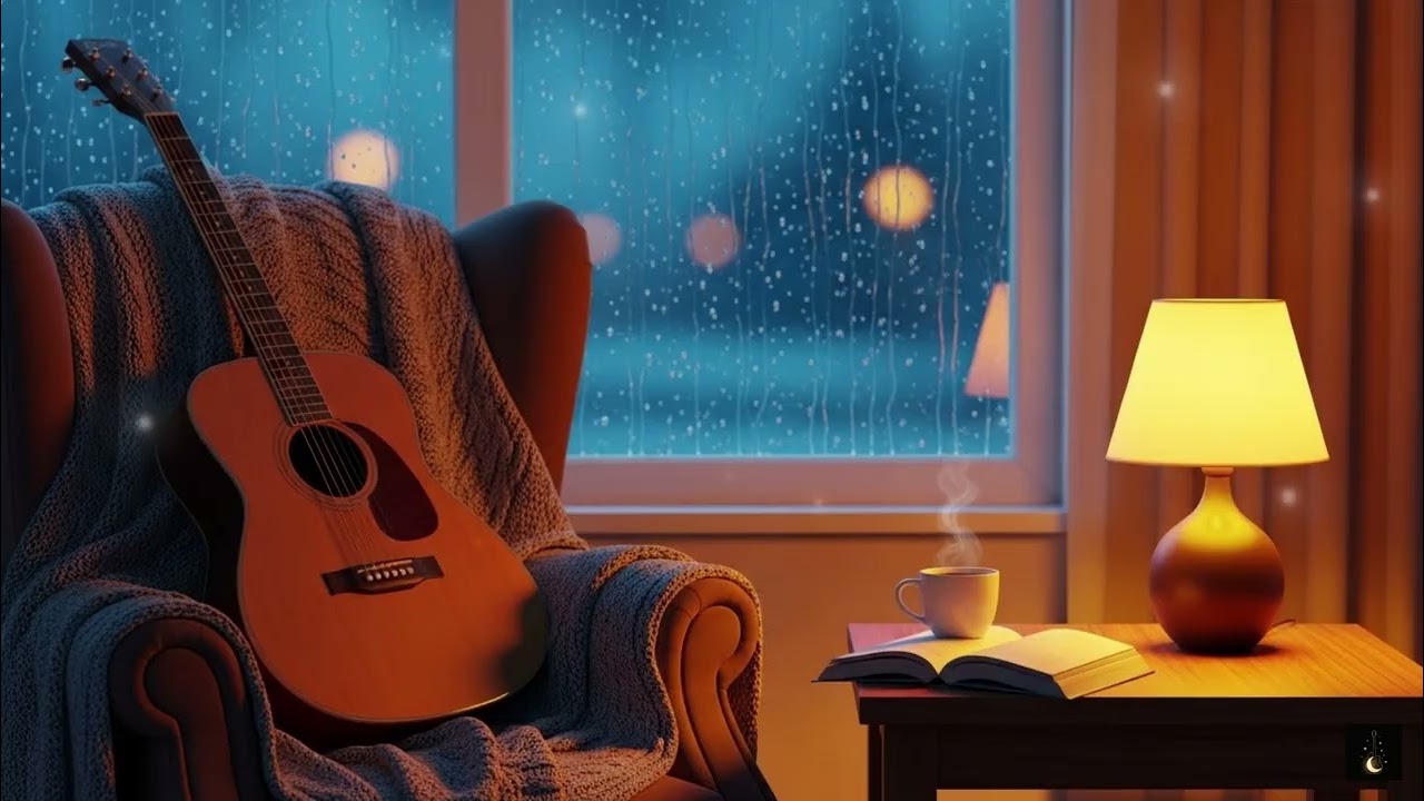 Slow Acoustic Guitar Music for Relaxation, Stress Relief and Calm