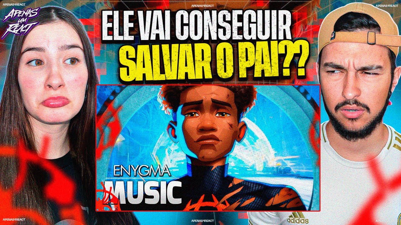 Apenas um react | Miles Morales - Anomalia | Enygma (Aranhaverso)
