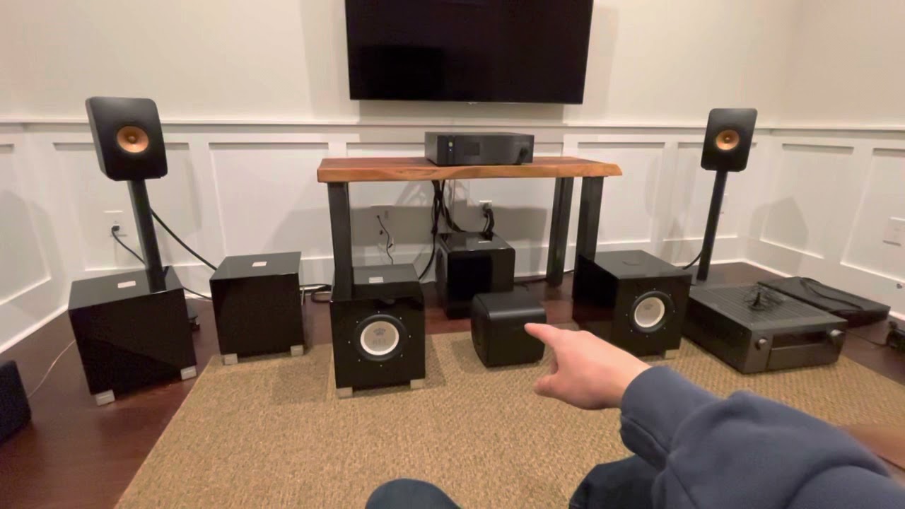 KEF KC62 Subwoofer comparison