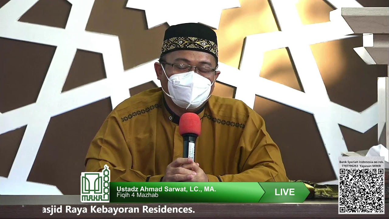 LIVE | Ustadz Ahmad Sarwat, LC., MA.   