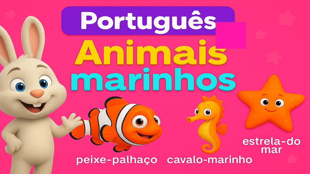Os animais marinhos do fundo do mar – Sea animals from the ocean floor