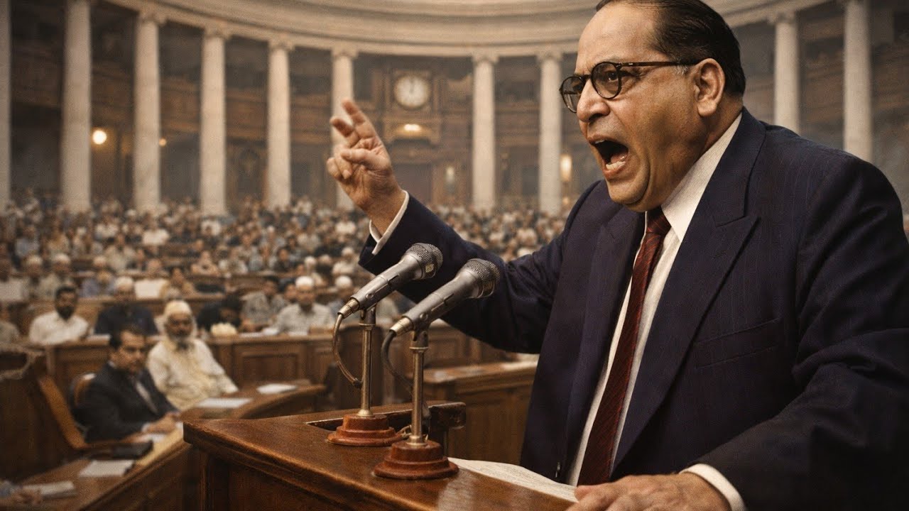 संसद भवन में अंबेडकर गर्जे | Constitution Power Song | Dr. B.R. Ambedkar Motivational Song