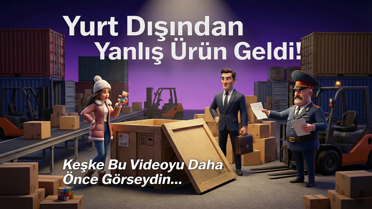 Yurt Dışından Yanlış Ürün Geldi - Keşke Daha Önce İzleseydim #ithalat #ihracat #dışticaret #gümrük
