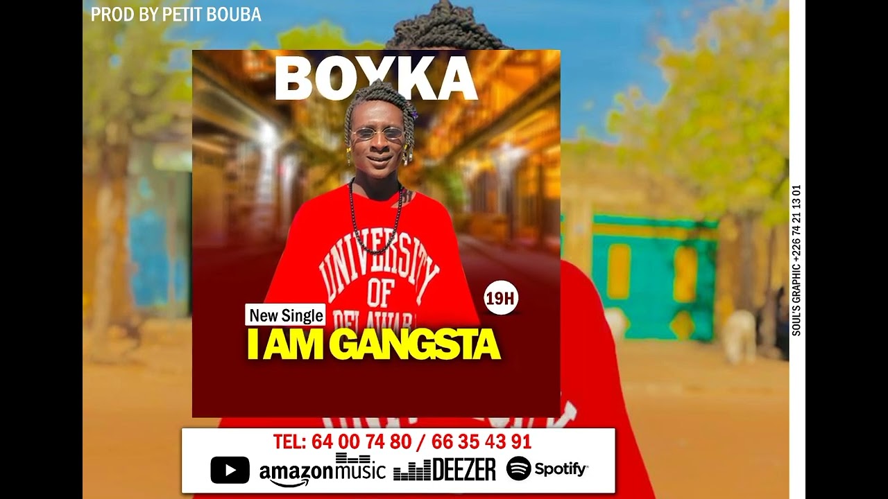 I AM GANGSTA  de L'artiste Boyka Sang D