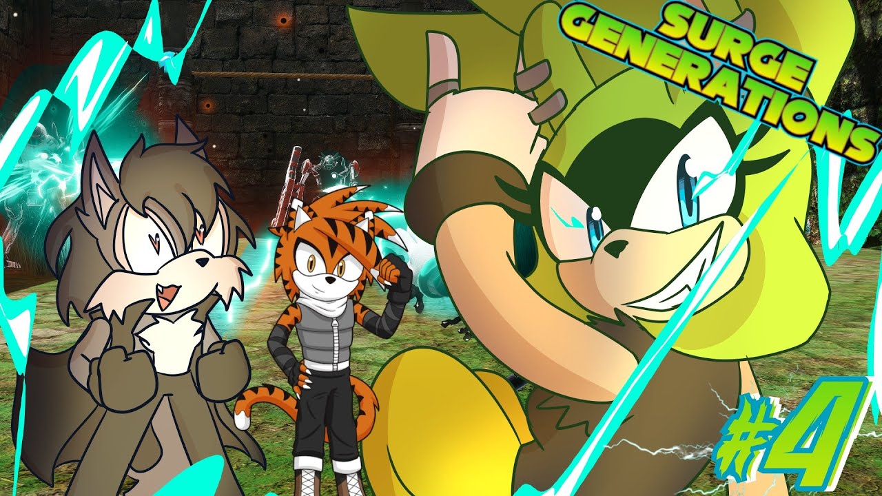 SURGE GENERATIONS Part 4 SURGE SIMPERS, MERCS AND METAL OVERLORD! [Playthrough]