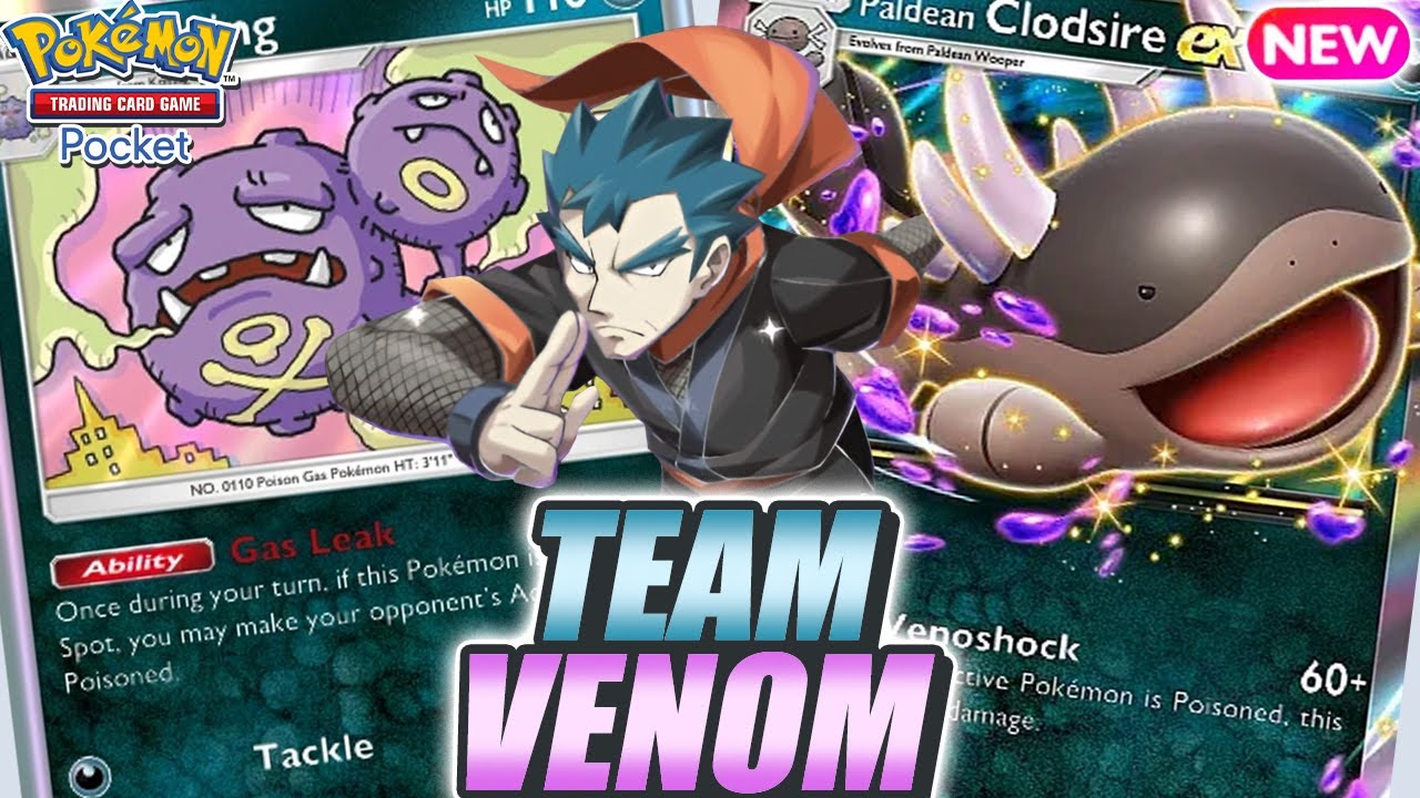 ROAD TO MASTER ! CLODSIRE & WEEZING Poison the META ! - Pokemon TCG Pocket