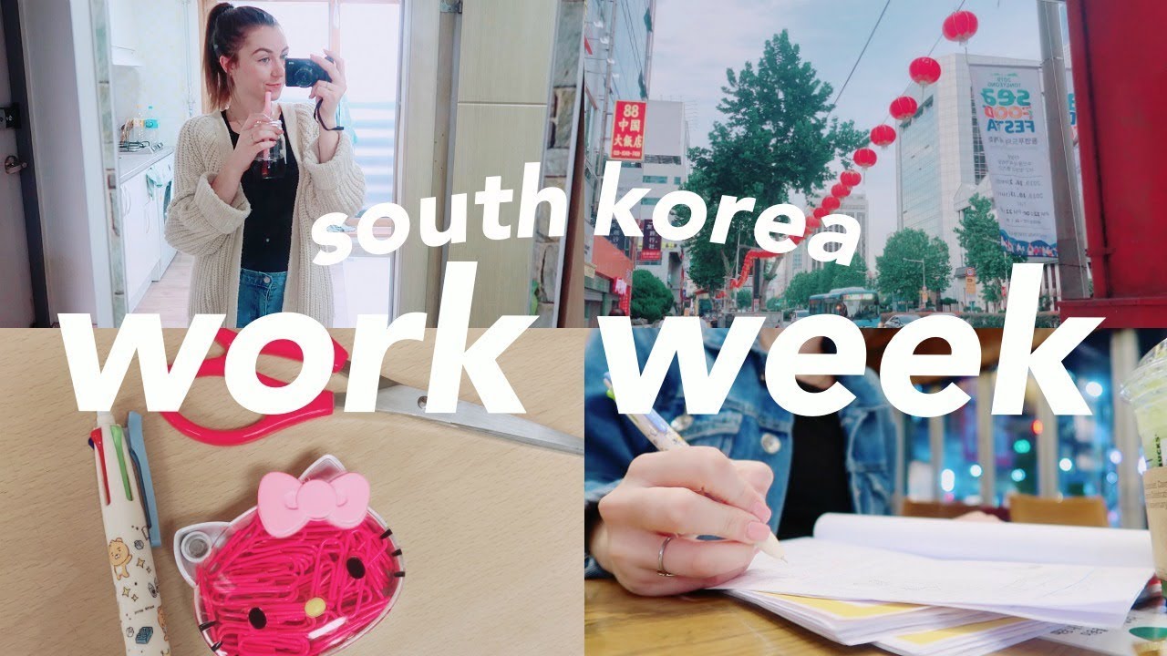 WEEK IN MY LIFE | teaching in south korea