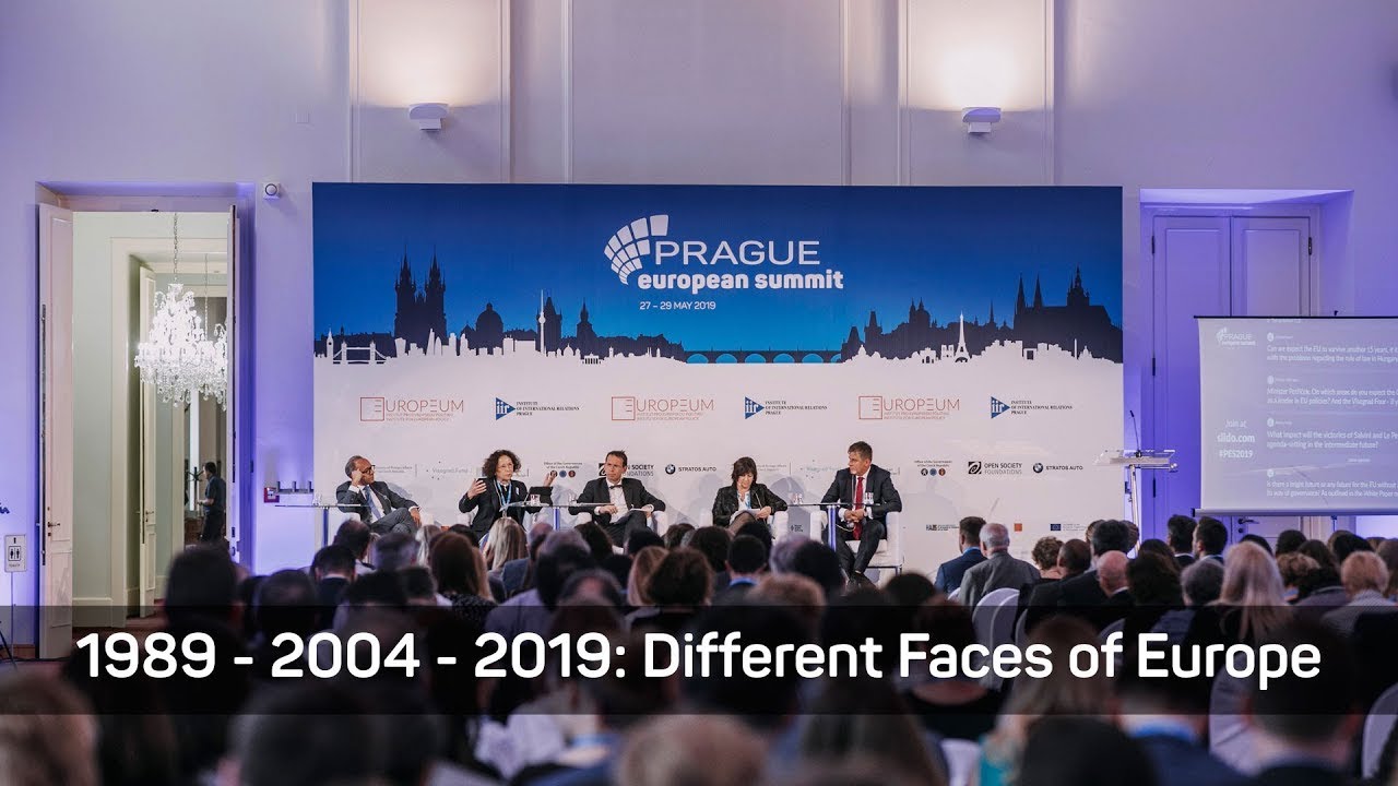 Prague European Summit 2019 | 1989 - 2004 - 2019: Different Faces of Europe
