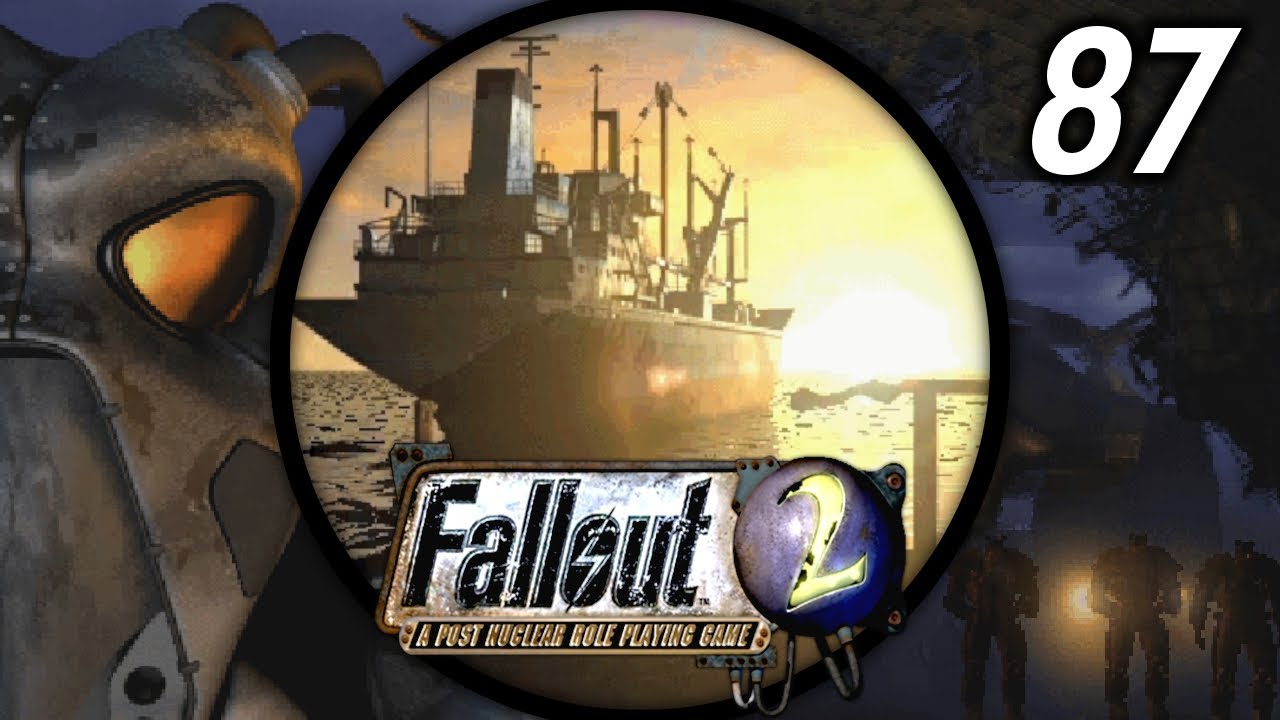 Enclave Oil Rig - Let's Play Fallout 2 (Hard/Rough) #87