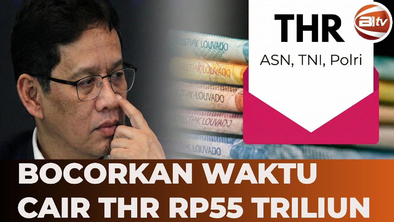Purbaya Bocorkan Waktu Cair THR Rp55 Triliun untuk ASN, Polri, TNI, dan Pensiunan