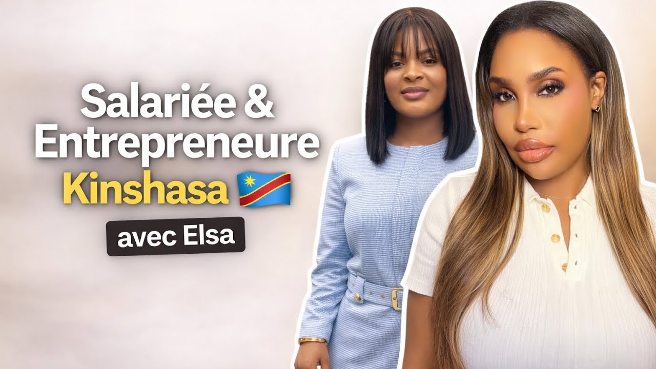 Sa vie entre job et business &agrave; Kinshasa 🇨🇩 (j&rsquo;ai pass&eacute; la journ&eacute;e avec elle) 🔥