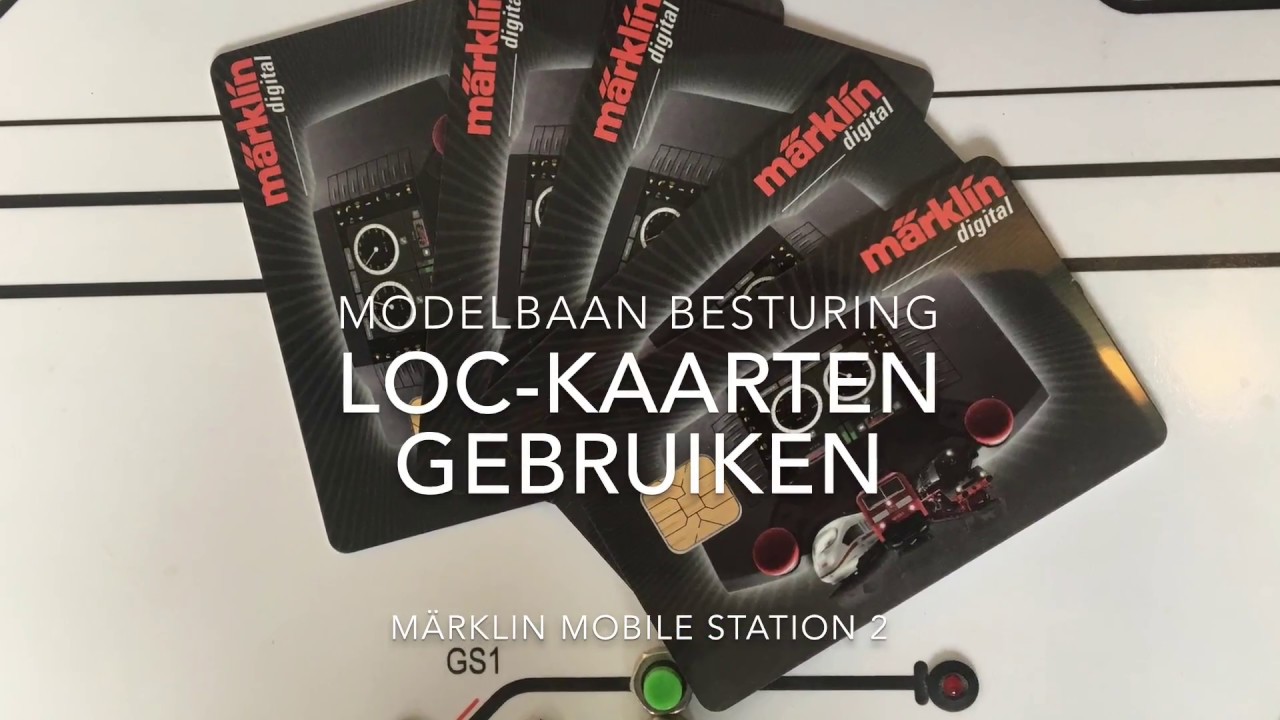 Loc-kaarten gebruiken met een MS2